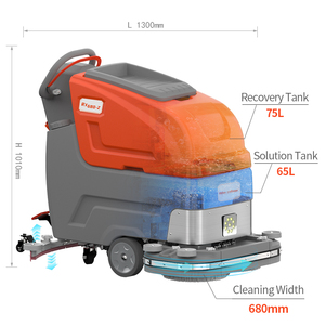 Relion Craftsman Elektrische Nieuwe Loop-achter-schrobmachine R-X680Z Zelfrijdend Dubbele Schijfborstels RVS Frame Intelligent - Product Image 5