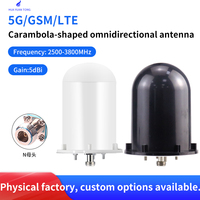 Antenne omnidirectionnelle verticale extérieure à gain élevé 5dBi, connecteur N, 2500-3800MHz, routeur WiFi 5G LTE, amélioration du signal CPE