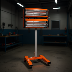 Lámpara de Calentamiento Infrarroja Ryobi de 2200W, Área de Calentamiento de 5.17 Pies Cuadrados, para Cabinas de Pintura de Automóviles, Reparación de Motores en Sitio - Product Image 2