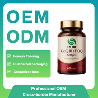 Capsules molles de Coenzyme Q10 PQQ OEM pour la vitalité cellulaire quotidienne et le bien-être cardiaque – Complément nutritionnel en vrac sous marque privée