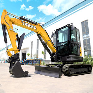 รถขุดขนาดเล็ก EPA Engine 4 ตัน แบบมัลติฟังก์ชั่น รถขุดตีนตะขาบใหม่ ความจุ 1 ตัน 5 ตัน สำหรับงานก่อสร้าง พร้อมบุ้งกี๋ - Product Image 6