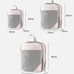 Ensemble de 3 cubes de compression pliables tendance, personnalisés par le fabricant, pour organiser les voyages - Product Image 4