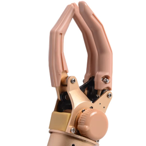 Hoge Kwaliteit Prothetische Bovenste Ledematen Robotarm Intelligente Bionische Hand Drie Vinger Cosmetisch Skelet Hand - Product Image 1