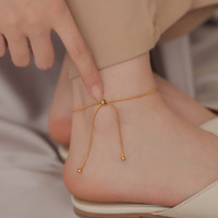 Nouveaux produits innovants de qualité supérieure : Bracelet de cheville en acier titane, petits articles en vrac à vendre, gadget unique, bracelet de cheville inaltérable, cadeau