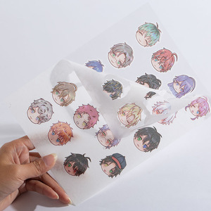 Pegatinas personalizadas de dibujos animados de beso, pegatinas autoadhesivas de impresión de logotipo con sus propios diseños para negocios - Product Image 5