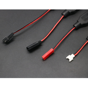 Câble de charge USB pour batterie au lithium 3,7 V, chargeur USB vers prise JST / SM / Futaba pour drone quadricoptère <span class=keywords><strong>3Rc</strong></span> - Product Image 5