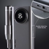 Machine à polir les ongles UV-201 USB rechargeable, portable, nouvelle conception pour l'industrie de la manucure