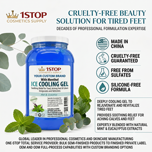 Crema Calmante para Aliviar las Sensaciones de Quemazón, Picazón y Penetración en los <span class=keywords><strong>Pies</strong></span> - Suaviza la Piel Seca, Agrietada y Sensible - Profesional - Product Image 1