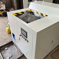 Machine de briquetage compacte de type boîte à compression pour copeaux de composants de roulements de moteur automatiques, pour copeaux d'aluminium et d'alliage de fer