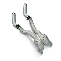 Tubo de Escape de Alto Flujo con Catalizador y Protección Térmica para Mercedes-Benz C63/C63S W205 AMG 4.0T M177, Sistema de Escape de Acero Inoxidable para Automóvil