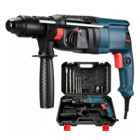 Marteau perforateur rotatif électrique de 26 mm, 1800 W, de qualité industrielle, haute puissance, léger, pour la démolition du béton