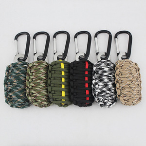 Paracord Hand <span class=keywords><strong>Grenade</strong></span> 18 en 1 <span class=keywords><strong>Kit</strong></span> de emergencia al aire libre Senderismo Camping Caza <span class=keywords><strong>Kit</strong></span> de preparación - Product Image 2
