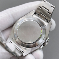 Hochwertige Automatik-Armbanduhr aus Edelstahl mit Leuchtziffern, Rundem Multifunktions-Chronographen für Herren, Outdoor-Sport und Casual-Einsatz