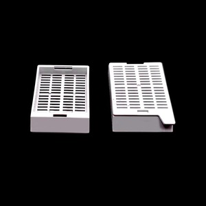 Casetes de Plástico de Alta Resistencia para Inmersión de Tejidos Histológicos, Casete de Patología Grabable con Láser para Uso en Laboratorio - Product Image 3