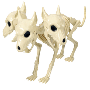 Scheletro di lupo imitazione animale per Halloween, lupo a due teste, lupo a tre teste, regali originali, bomboniere per feste - Product Image 6