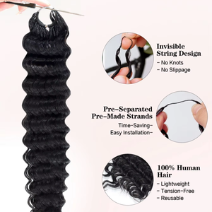 Extensiones de Cabello Virgen Remy Estilo Liso, Tienda en Línea, Fabricante, Cabello 100% Humano, Extensiones de Cabello Humano con Pluma - Product Image 4