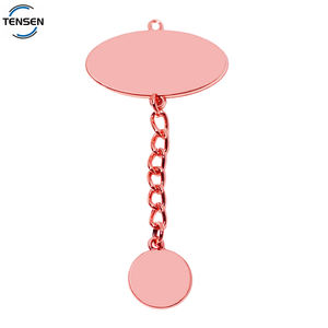 Hijab impermeable, Túnica, etiquetas colgantes <span class=keywords><strong>de</strong></span> Metal, diseñador personalizado, etiqueta <span class=keywords><strong>de</strong></span> letra esmaltada, Bikini <span class=keywords><strong>de</strong></span> oro rosa, logotipo <span class=keywords><strong>de</strong></span> <span class=keywords><strong>marca</strong></span> <span class=keywords><strong>de</strong></span> Metal, accesorio <span class=keywords><strong>de</strong></span> insignia - Product Image 3