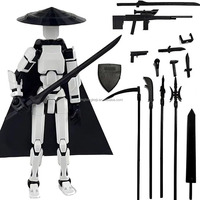 Figurine d'action de style jouet modèle personnalisé OEM Figurine d'anime japonaise PVC Jouet en plastique personnalisé