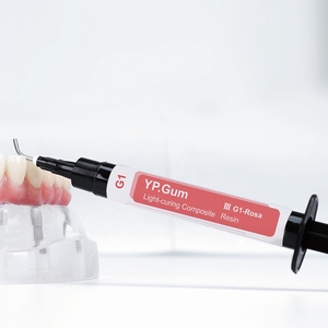 Vật liệu <span class=keywords><strong>composite</strong></span> màu nha khoa đông cứng bằng ánh sáng, dùng cho nha chu, phục hồi nướu thẩm mỹ và sử dụng trong nha khoa lâm sàng - Product Image 1