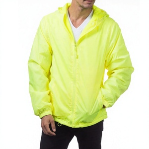 Chaqueta Cortavientos de Invierno para Hombre de Alta Calidad con Capucha, Diseño de Logotipo Personalizado, Servicio OEM, Venta al por Mayor, Ropa Urbana, Cierre de Cremallera, Impermeable - Product Image 5