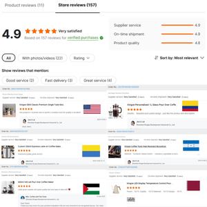 Cafetera Portátil Kingze para Café Frío, Jarra de Vidrio Borosilicato de 1000ml/2000ml para Uso Doméstico y Comercial, Juego de Café y Té - Product Image 6