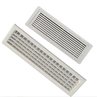 Grilles de ventilation pour systèmes de climatisation HVAC, grille de retour d'air, diffuseur, grille de retour d'air à charnière