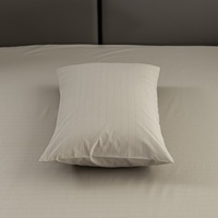 Funda de Almohada Conductiva con 95% Algodón Orgánico y 5% Fibra de Plata Pura, Antibacteriana, Antiácaros, Ecológica, 51x76cm
