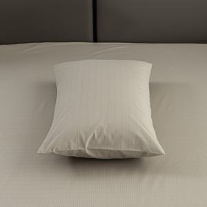 Housse de coussin de mise à la terre conductrice en 95% coton biologique et 5% fibre d'argent pure, antibactérienne, anti-acariens, brodée, tricotée, pour hôtel - Product Image 1