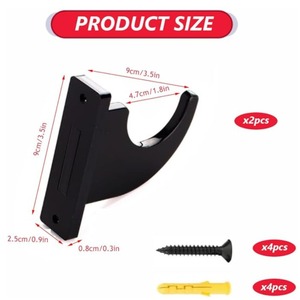 Support <span class=keywords><strong>mural</strong></span> moderne en acrylique, non pliable, écologique, pour l'affichage de couteaux, de bâtons de baseball, de jouets pour enfants, multifonctionnel 1 - Product Image 2