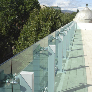 Xây dựng mã kính lan can kính lan can khoảng cách bài lan can kính tuân thủ IBC - Product Image 1