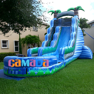 Piscine gonflable en PVC de 15 pieds Tropical <span class=keywords><strong>Inferno</strong></span> pour enfants et adultes Utilisation en extérieur Toboggan gonflable pas cher Henan - Product Image 2
