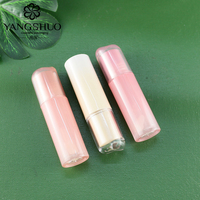 Tube de brillant à lèvres personnalisé mignon de 5 ml avec grand applicateur unique, conteneur vide pour brillant à lèvres, emballage de flacon vide pour maquillage