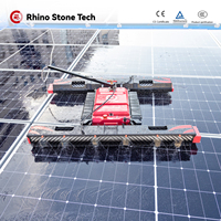 Robot de nettoyage solaire photovoltaïque automatique, machine de nettoyage solaire, version batterie au lithium, équipement de nettoyage innovant