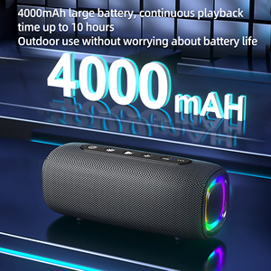 Altavoz Portátil RGB Epoch Factory EBS-608 20W 4000mAh Bluetooth 5.0 para Exteriores Resistente al Agua IPX6 con Múltiples Modos de Reproducción TIPO <span class=keywords><strong>C</strong></span> TF USB - Product Image 6