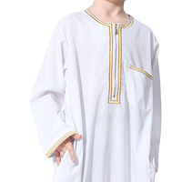 Jubah dan Pakaian Tradisional Timur Tengah untuk Anak Laki-laki, Pakaian Etnik untuk Anak Arab dan Hui yang Laris Manis