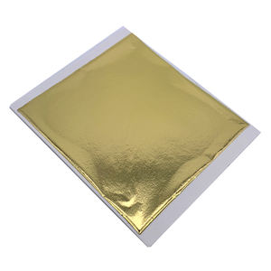 14.2*13.5 cm 1000 yaprak K altın folyo tayvan altın yaprak yaprak dekorasyon duvar sanat el sanatları mobilya büyük boy yaldız levha - Product Image 2