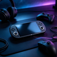 Console de jeu portable rétro TRIMUI avec écran IPS de 4,96 pouces, système Linux, pour PSP