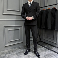 Costume Trois Pièces Floral sur Mesure Élégant pour Homme, Affaires, Cérémonie ou Mariage, Coupe Slim avec Revers - Fournisseur