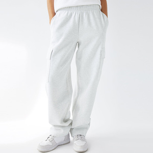 2021 personalizzato nuovo Design taglie forti da <span class=keywords><strong>donna</strong></span> pantaloni della tuta a gamba larga larghi pantaloni della tuta di lusso larghi in pile pantaloni della tuta da <span class=keywords><strong>donna</strong></span> jogging - Product Image 1