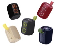 TG486mini Mini Enceinte Portable V5.4 RGB Anti-Poussière Anti-Chute avec Micro Intégré, Batterie au Lithium, Subwoofer Extérieur, Carte TF, USB, Téléphone Mobile