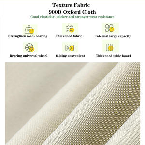 पेशेवर मछली पकड़ने वाली गाड़ी, रॉड धारकों के साथ सभी इलाके एंगलर वैगन एल्यूमीनियम समुद्र तट ट्रॉली गाड़ी - Product Image 4