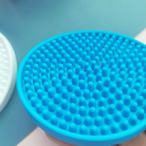 Printed <b>Silicone</b> PVC Round Coaster Rubber Drink Mat Non Slip Heat Resistant Cup <b>Pad</b> Table Protector Mat with Custom Design - Product Image 2