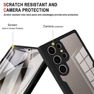 Custodia Protettiva Integrale 360 con Protezione Schermo per <span class=keywords><strong>Samsung</strong></span> <span class=keywords><strong>Galaxy</strong></span> S26 S25 S24 S23 S22 <span class=keywords><strong>S21</strong></span> Ultra S25+ PLUS S25 <span class=keywords><strong>FE</strong></span>, <span class=keywords><strong>Cover</strong></span> Bifacciale - Product Image 4