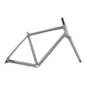 G2 Gravelbike Aluminium Alloy Racefietsframe met Carbon Fiber Voorvork Dubbele Schijfrem Cross-Country Fiets - Product Image 1
