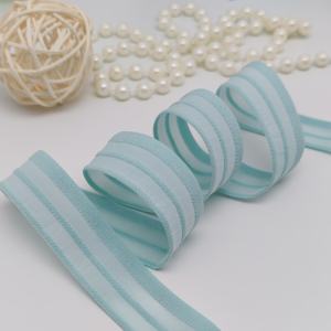 Bande élastique en nylon de 2-3 cm, sangle élastique pour sous-vêtements, ceinture élastique avec logo tissé, bande élastique jacquard, sangle élastique colorée pour soutien-gorge - Product Image 5