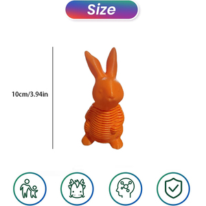3D baskılı çin tavşan oyuncak modeli bahar hızlı prototipleme 3D yazıcı yenilik & Surprise sürpriz hediye - Product Image 3