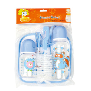 Tetinas de silicona para alimentación y lactancia de bebés, biberones de leche para recién nacidos, conjuntos de biberones para bebés, biberones de alimentación complementaria para niños - Product Image 5