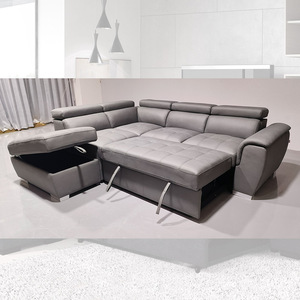 Mobilier de salon moderne ensemble de canapés convertibles canapés-lits avec rangement canapé-lit modulaire - Product Image 3