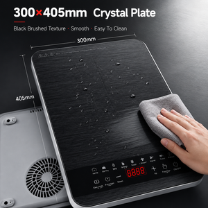 Cocina <span class=keywords><strong>de</strong></span> Inducción Portátil para el Hogar, Tamaño Compacto, Pantalla LED, Función <span class=keywords><strong>de</strong></span> Temporizador, para las Necesidades Diarias <span class=keywords><strong>de</strong></span> Cocina <span class=keywords><strong>en</strong></span> Casa KI02016 - Product Image 3
