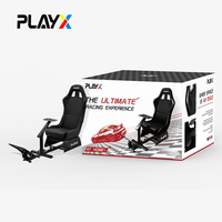 Siège de course pour simulateur de course PLAYX avec support de volant et pédales réglables